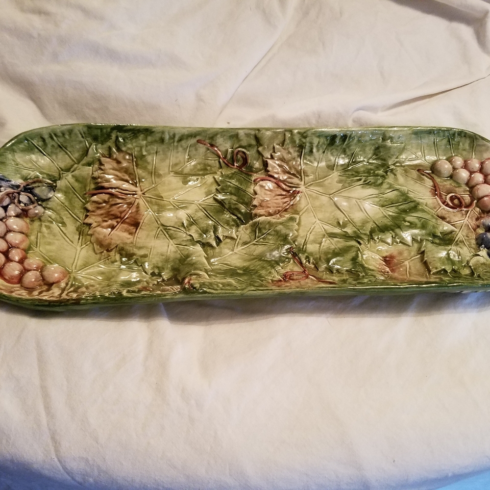 Serving tray - embossed